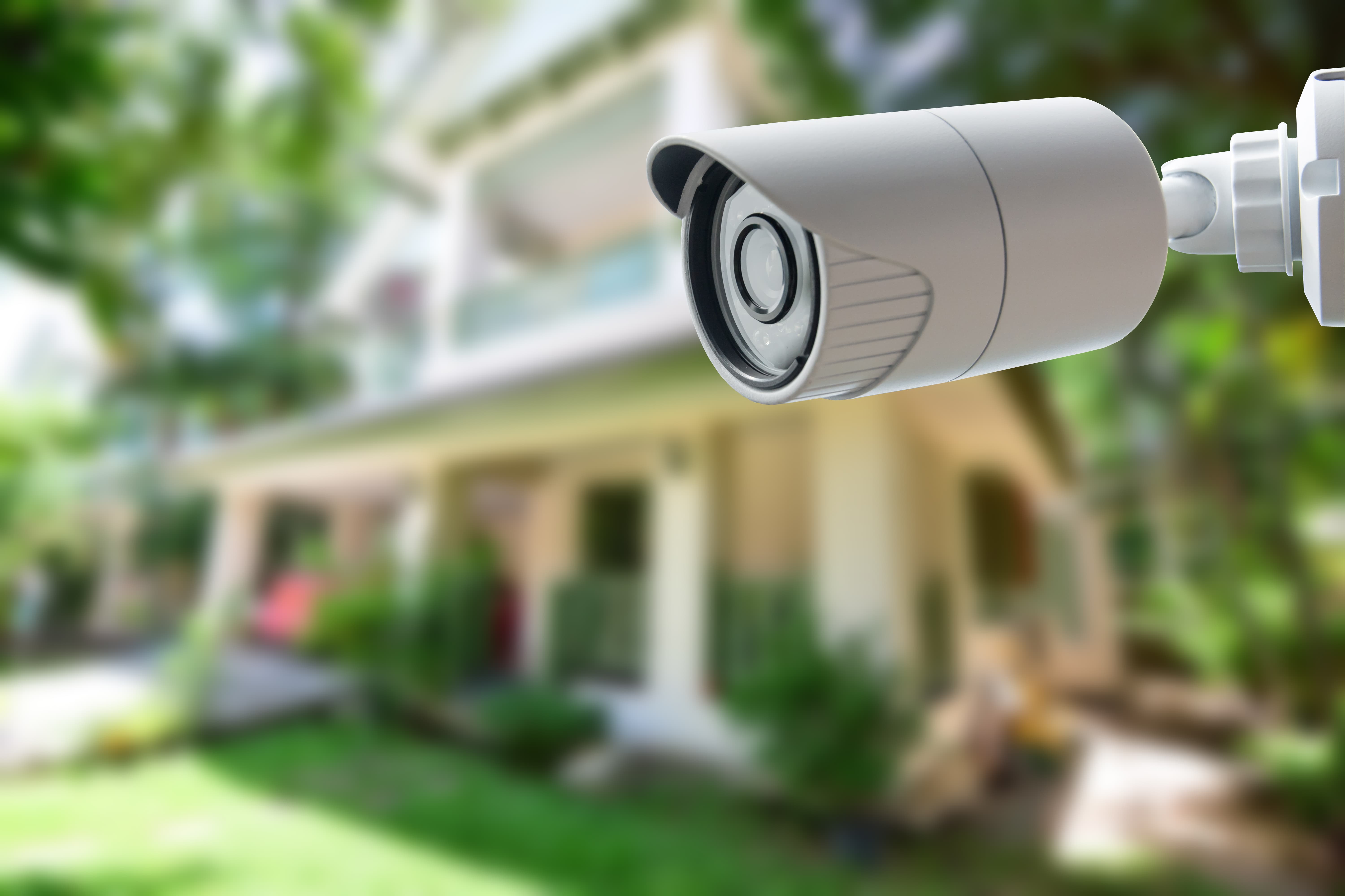 Home security system installation